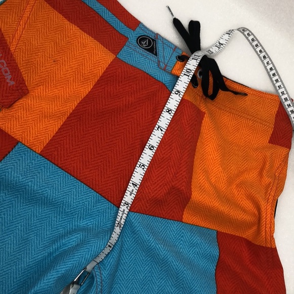 NEW VOLCOM Board Shorts Maguro Blocks Pure FUNction Big Boys Beach Pool 29/18 - Picture 4 of 16